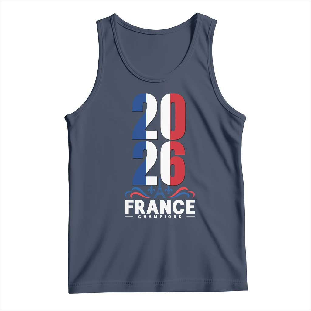 Vintage France Soccer Fan Tank Top French Football Pride 2026