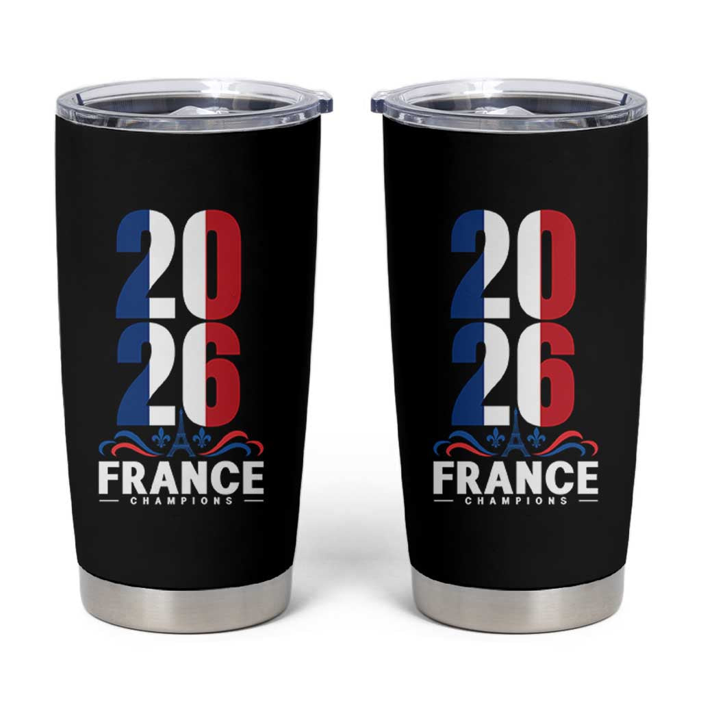 Vintage France Soccer Fan Tumbler Cup French Football Pride 2026