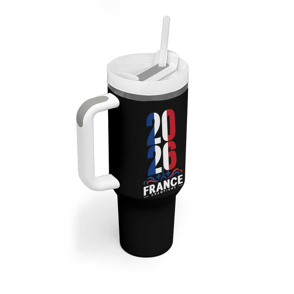 Vintage France Soccer Fan Tumbler With Handle French Football Pride 2026