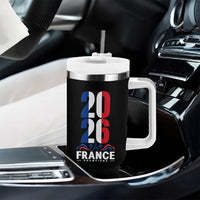 Vintage France Soccer Fan Tumbler With Handle French Football Pride 2026