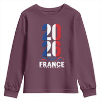 Vintage France Soccer Fan Youth Sweatshirt French Football Pride 2026