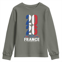 Vintage France Soccer Fan Youth Sweatshirt French Football Pride 2026