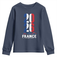 Vintage France Soccer Fan Youth Sweatshirt French Football Pride 2026