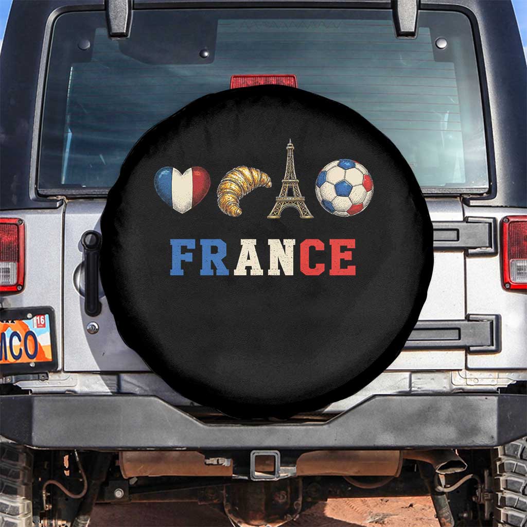 French Football Fan Spare Tire Cover France Soccer Game Day Gift