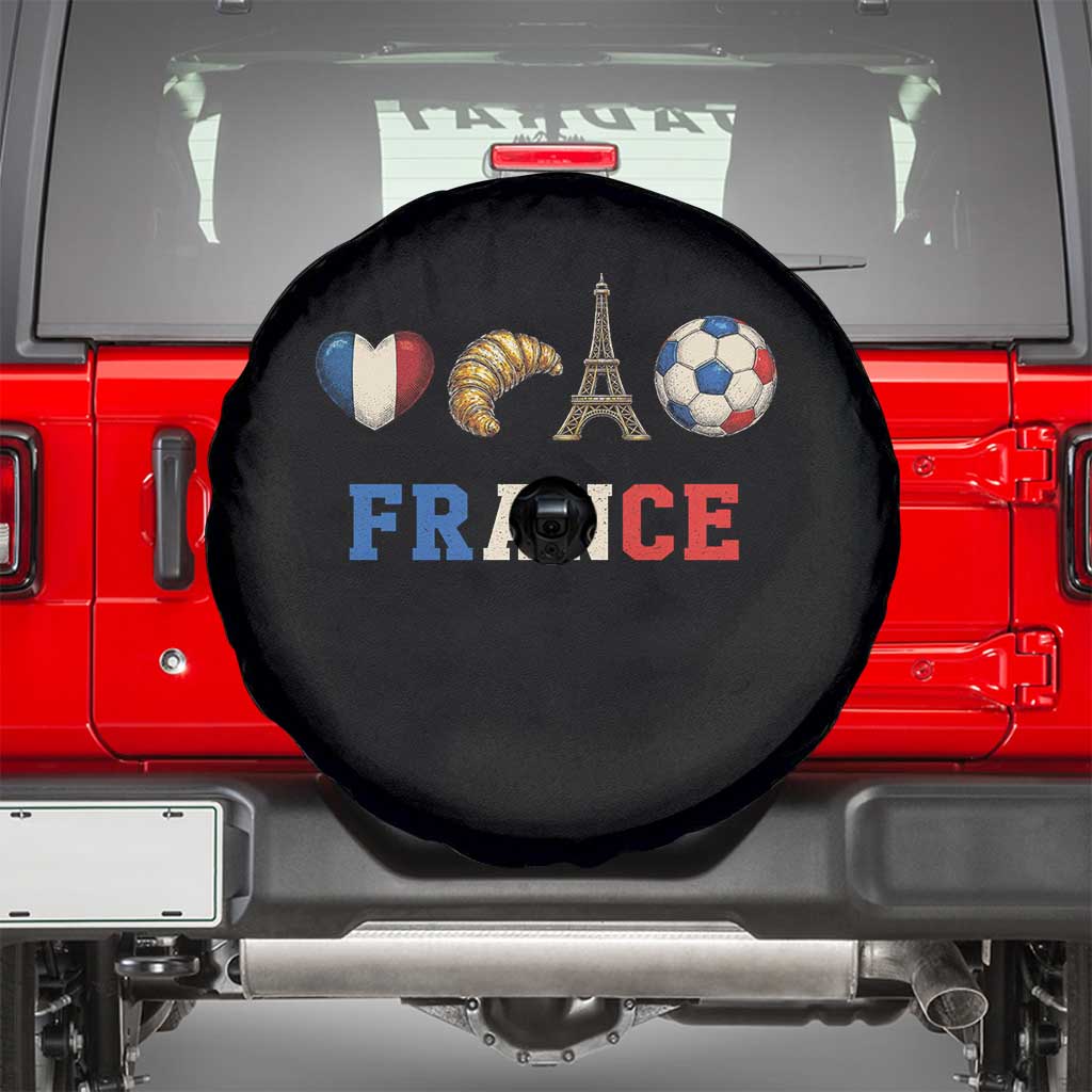 French Football Fan Spare Tire Cover France Soccer Game Day Gift