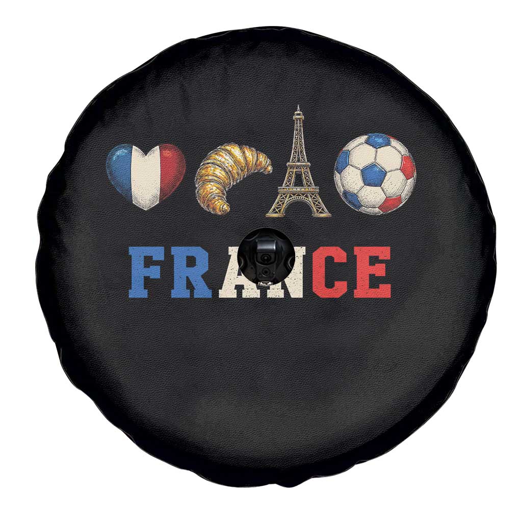 French Football Fan Spare Tire Cover France Soccer Game Day Gift