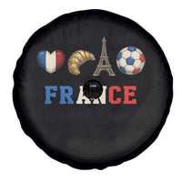 French Football Fan Spare Tire Cover France Soccer Game Day Gift