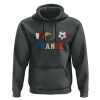 French Football Fan Hoodie France Soccer Game Day Gift