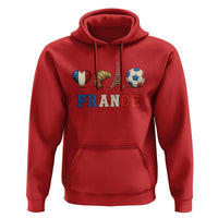 French Football Fan Hoodie France Soccer Game Day Gift
