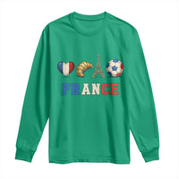 French Football Fan Long Sleeve Shirt France Soccer Game Day Gift