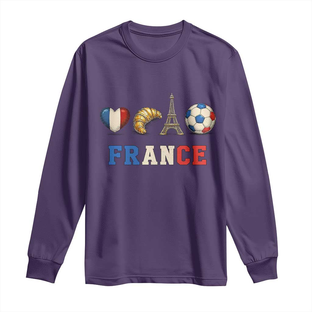 French Football Fan Long Sleeve Shirt France Soccer Game Day Gift
