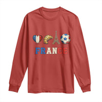 French Football Fan Long Sleeve Shirt France Soccer Game Day Gift