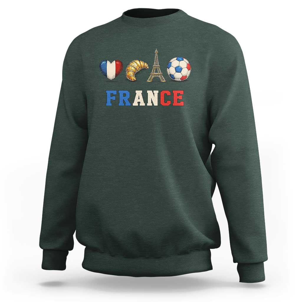 French Football Fan Sweatshirt France Soccer Game Day Gift