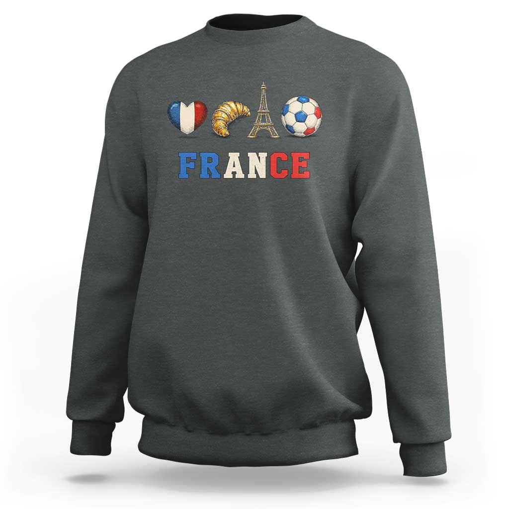 French Football Fan Sweatshirt France Soccer Game Day Gift