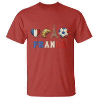 French Football Fan T Shirt France Soccer Game Day Gift