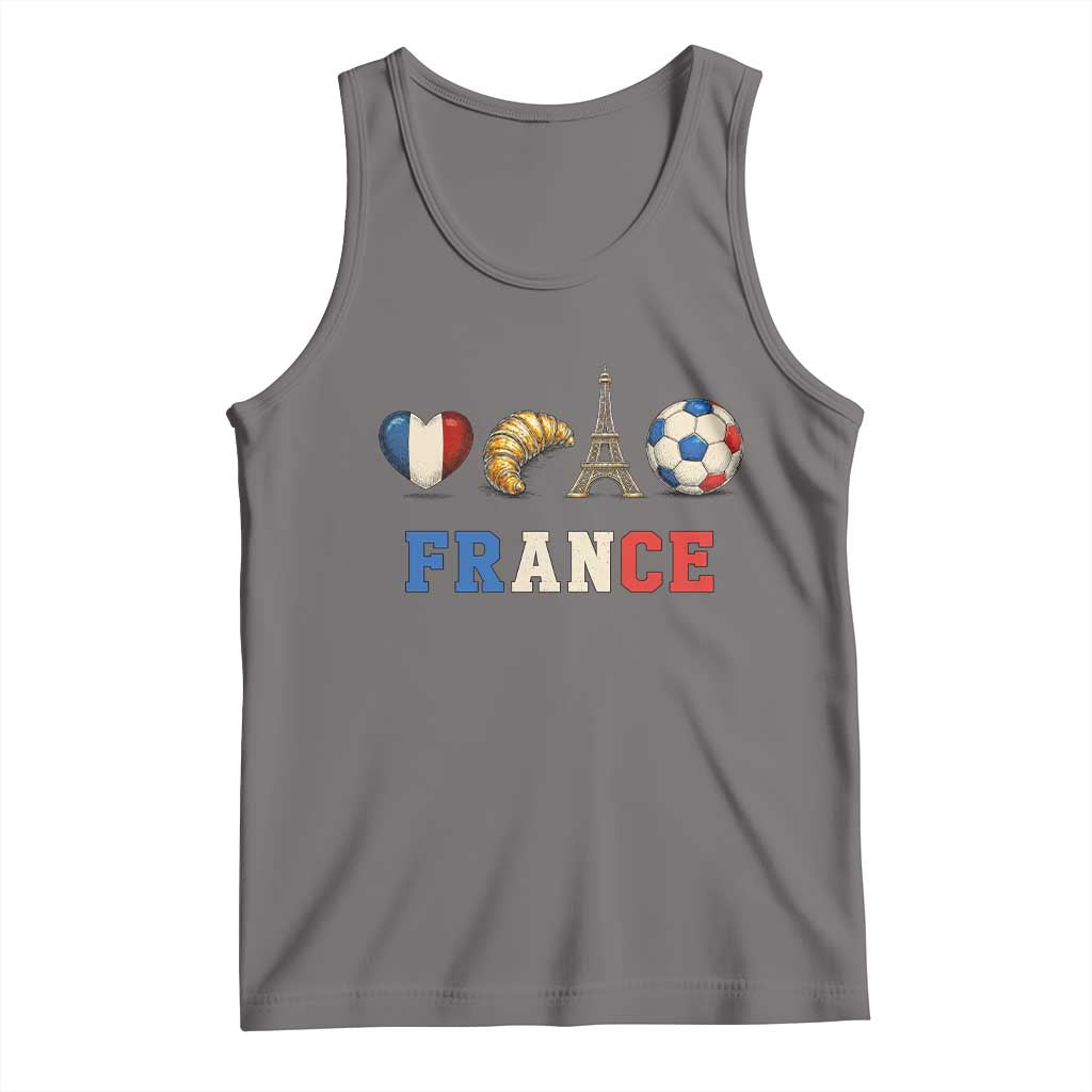 French Football Fan Tank Top France Soccer Game Day Gift