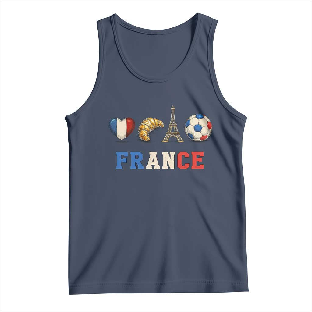French Football Fan Tank Top France Soccer Game Day Gift