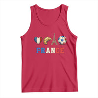 French Football Fan Tank Top France Soccer Game Day Gift