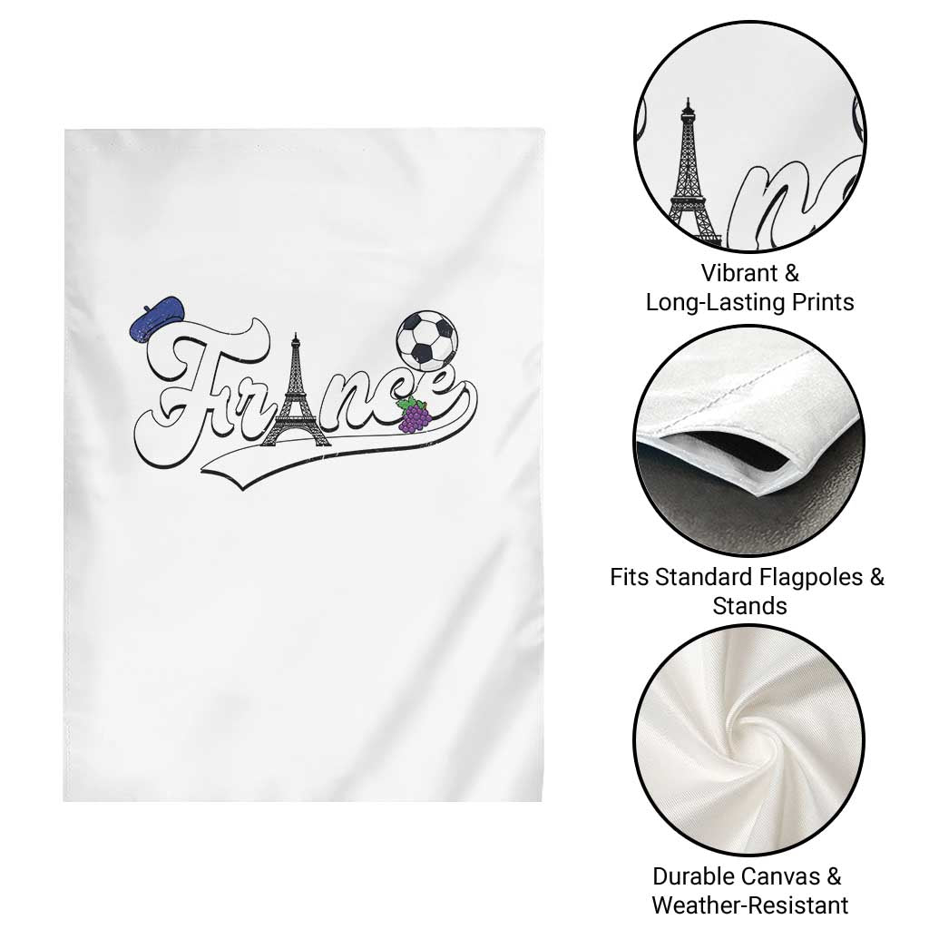 France Soccer Supporter Garden Flag Game Day French Football Gift