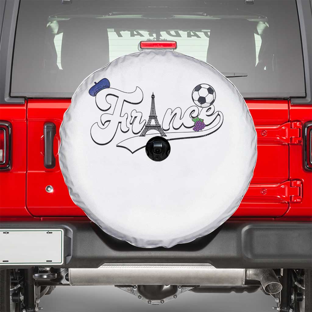 France Soccer Supporter Spare Tire Cover Game Day French Football Gift