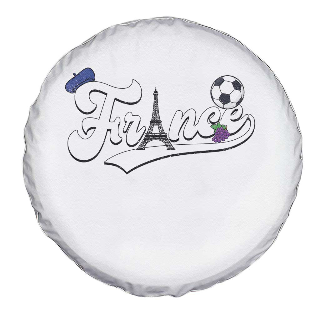 France Soccer Supporter Spare Tire Cover Game Day French Football Gift