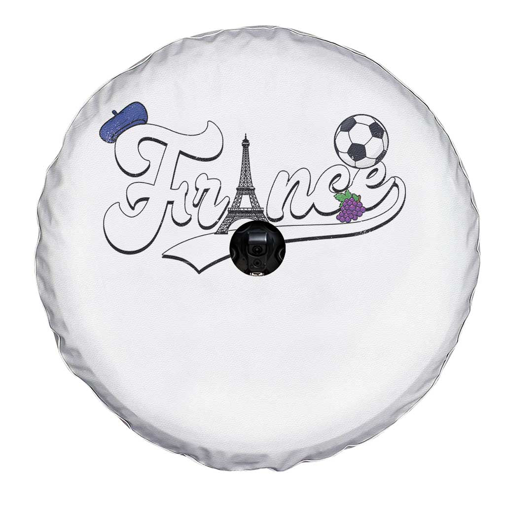 France Soccer Supporter Spare Tire Cover Game Day French Football Gift