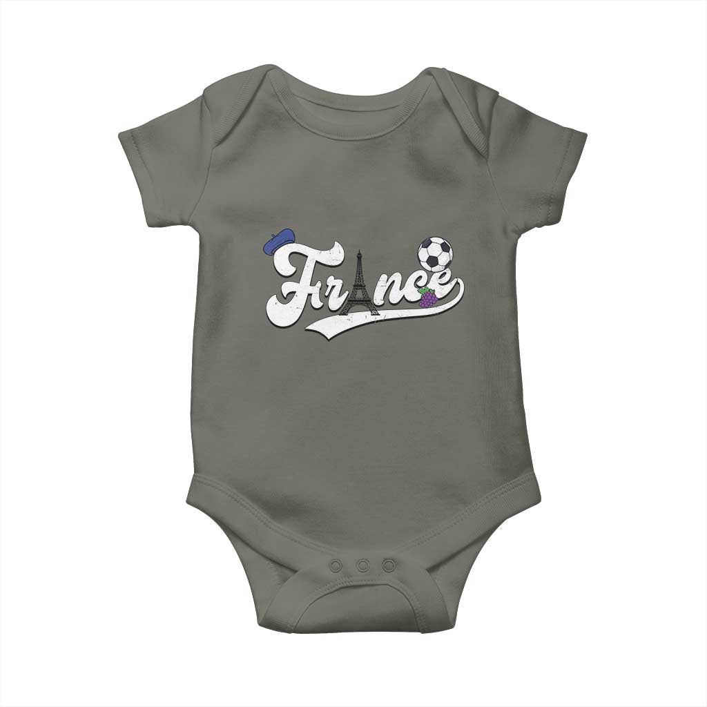 France Soccer Supporter Baby Onesie Game Day French Football Gift