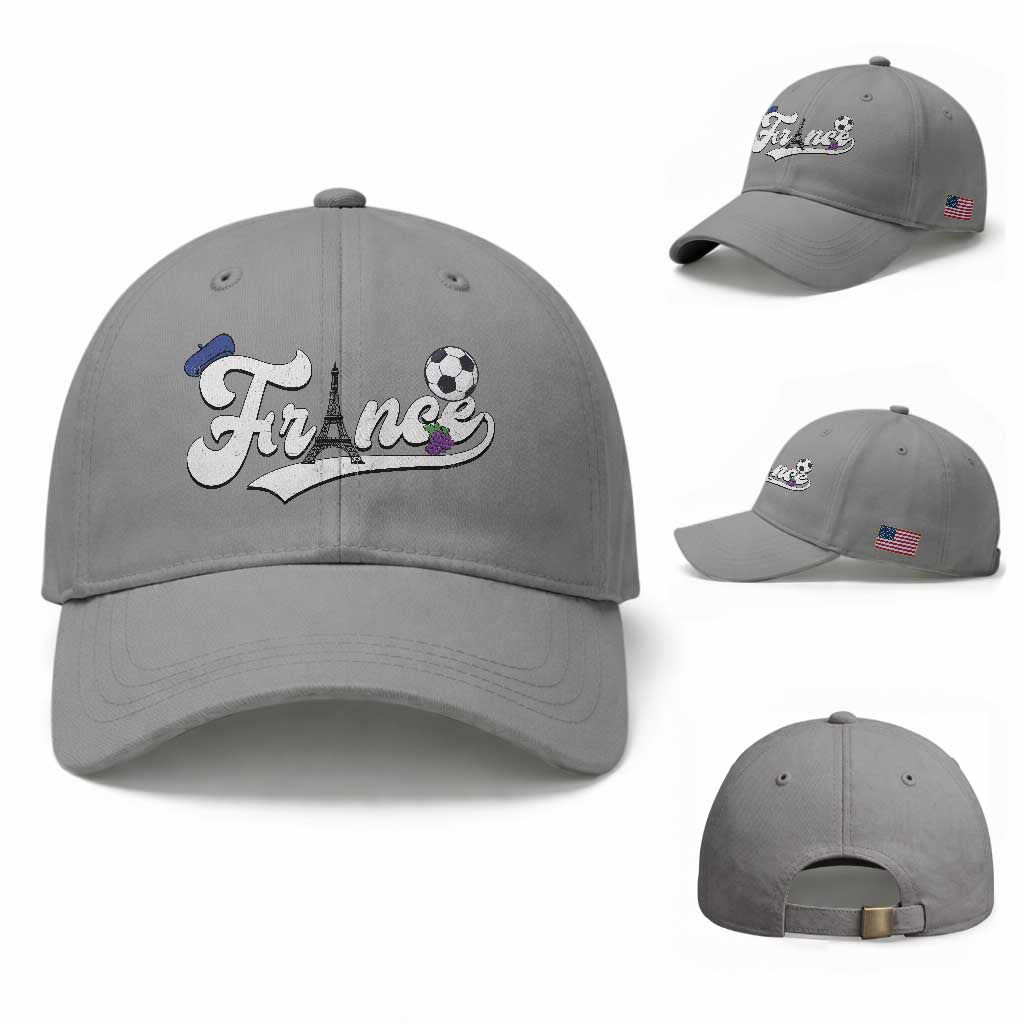 France Soccer Supporter Baseball Cap Game Day French Football Gift