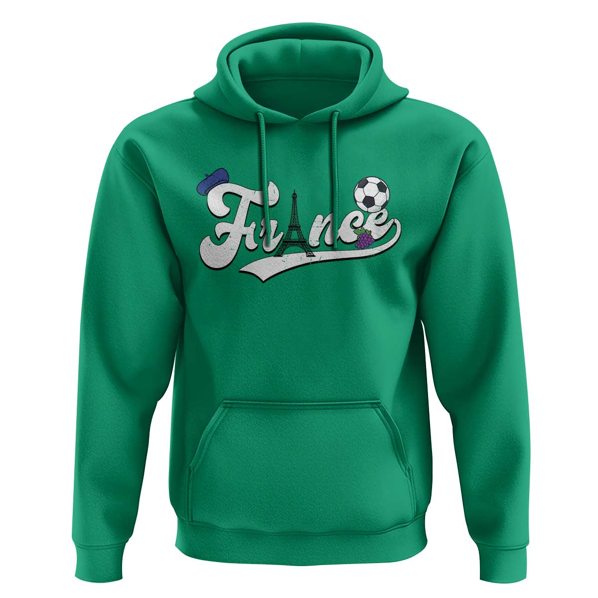 France Soccer Supporter Hoodie Game Day French Football Gift