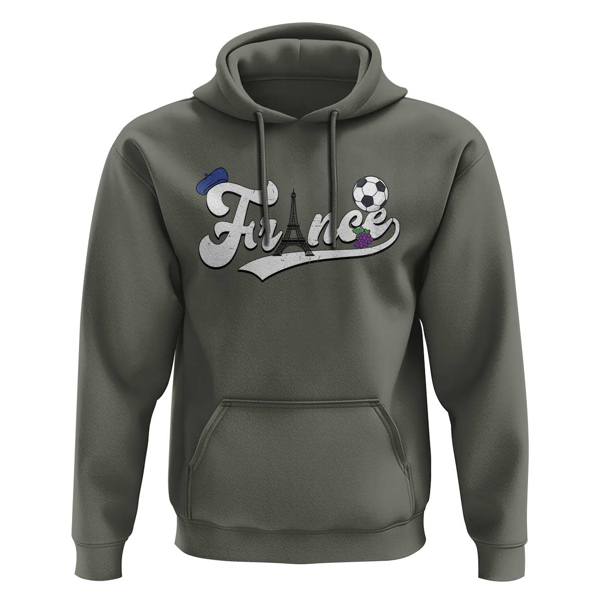 France Soccer Supporter Hoodie Game Day French Football Gift