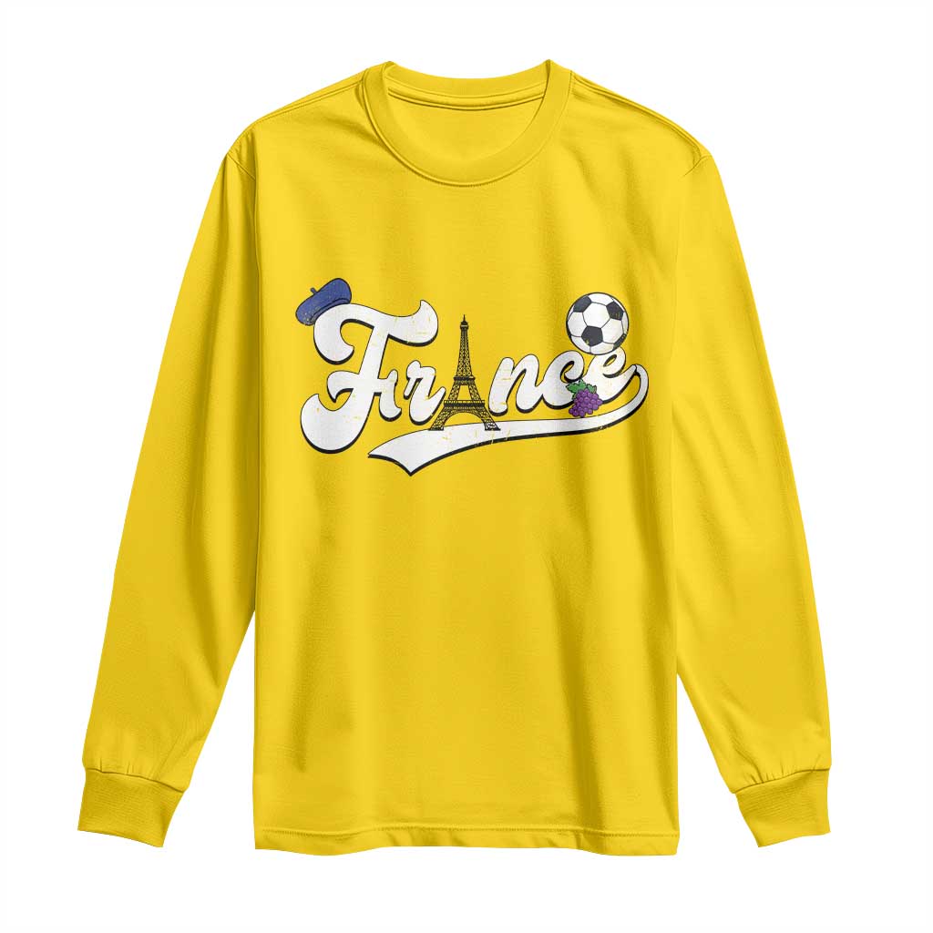 France Soccer Supporter Long Sleeve Shirt Game Day French Football Gift