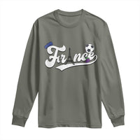 France Soccer Supporter Long Sleeve Shirt Game Day French Football Gift