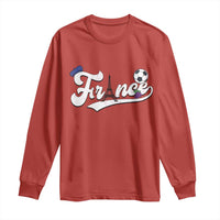 France Soccer Supporter Long Sleeve Shirt Game Day French Football Gift