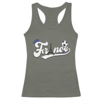 France Soccer Supporter Racerback Tank Top Game Day French Football Gift