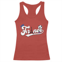 France Soccer Supporter Racerback Tank Top Game Day French Football Gift