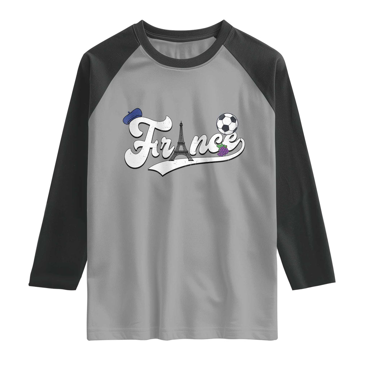 France Soccer Supporter Raglan Shirt Game Day French Football Gift