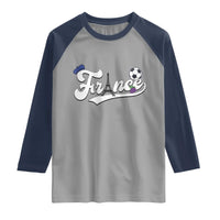 France Soccer Supporter Raglan Shirt Game Day French Football Gift