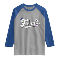 France Soccer Supporter Raglan Shirt Game Day French Football Gift