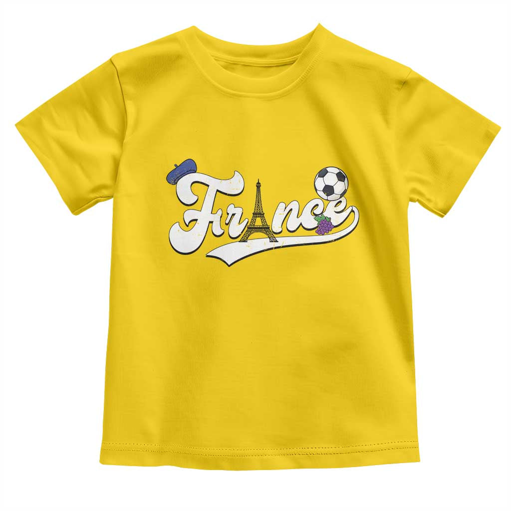 France Soccer Supporter Toddler T Shirt Game Day French Football Gift