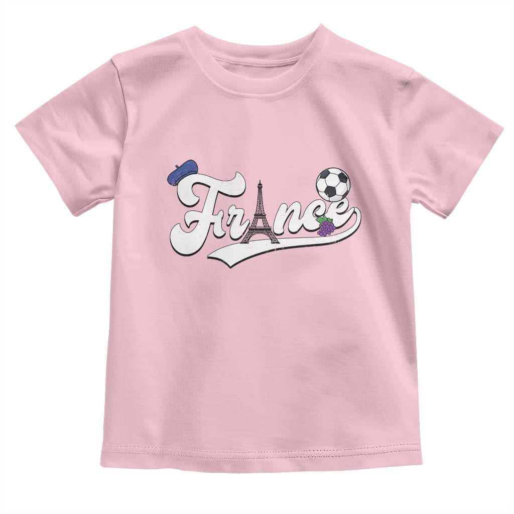 France Soccer Supporter Toddler T Shirt Game Day French Football Gift