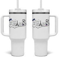 France Soccer Supporter Tumbler With Handle Game Day French Football Gift