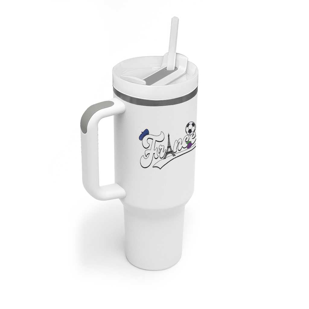 France Soccer Supporter Tumbler With Handle Game Day French Football Gift