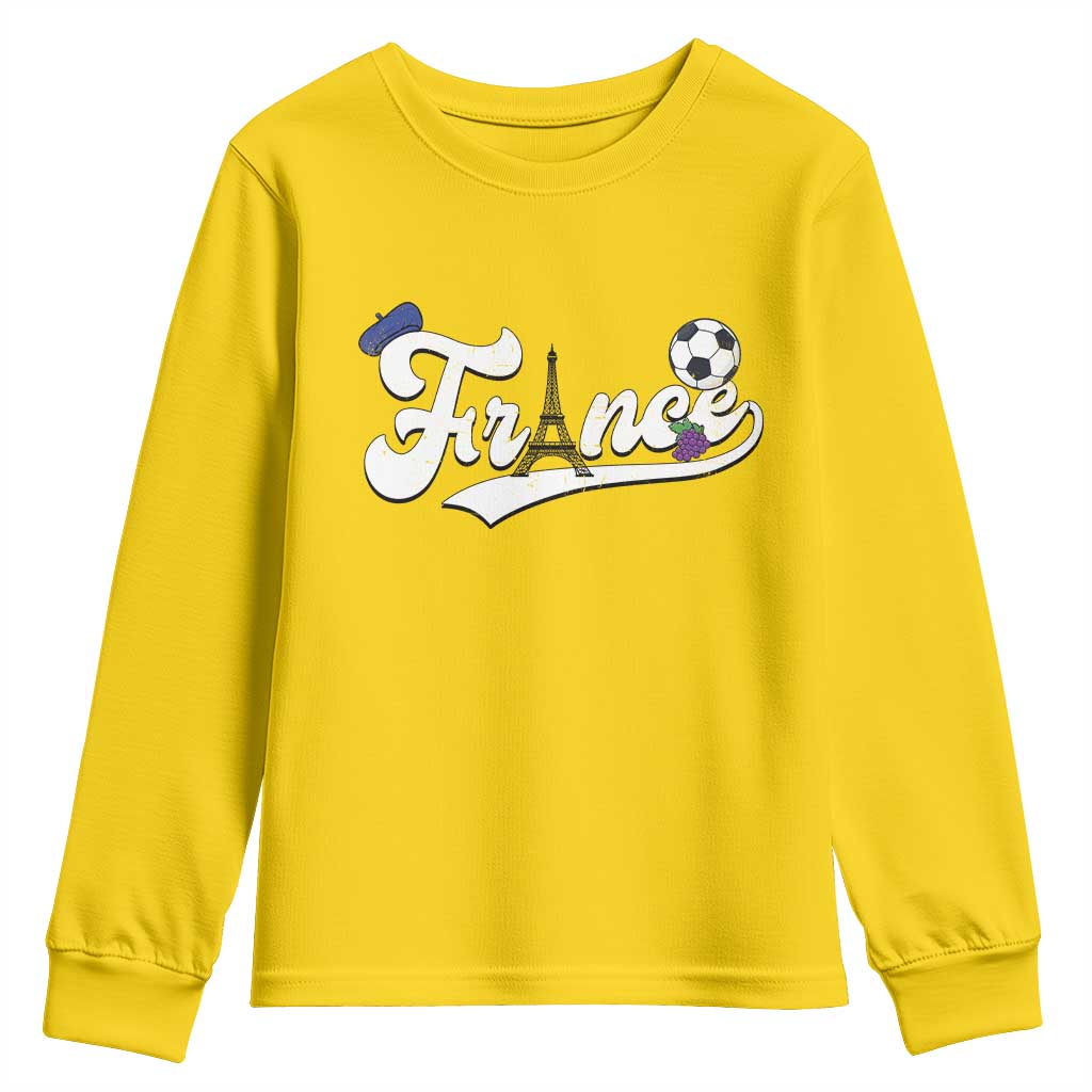 France Soccer Supporter Youth Sweatshirt Game Day French Football Gift