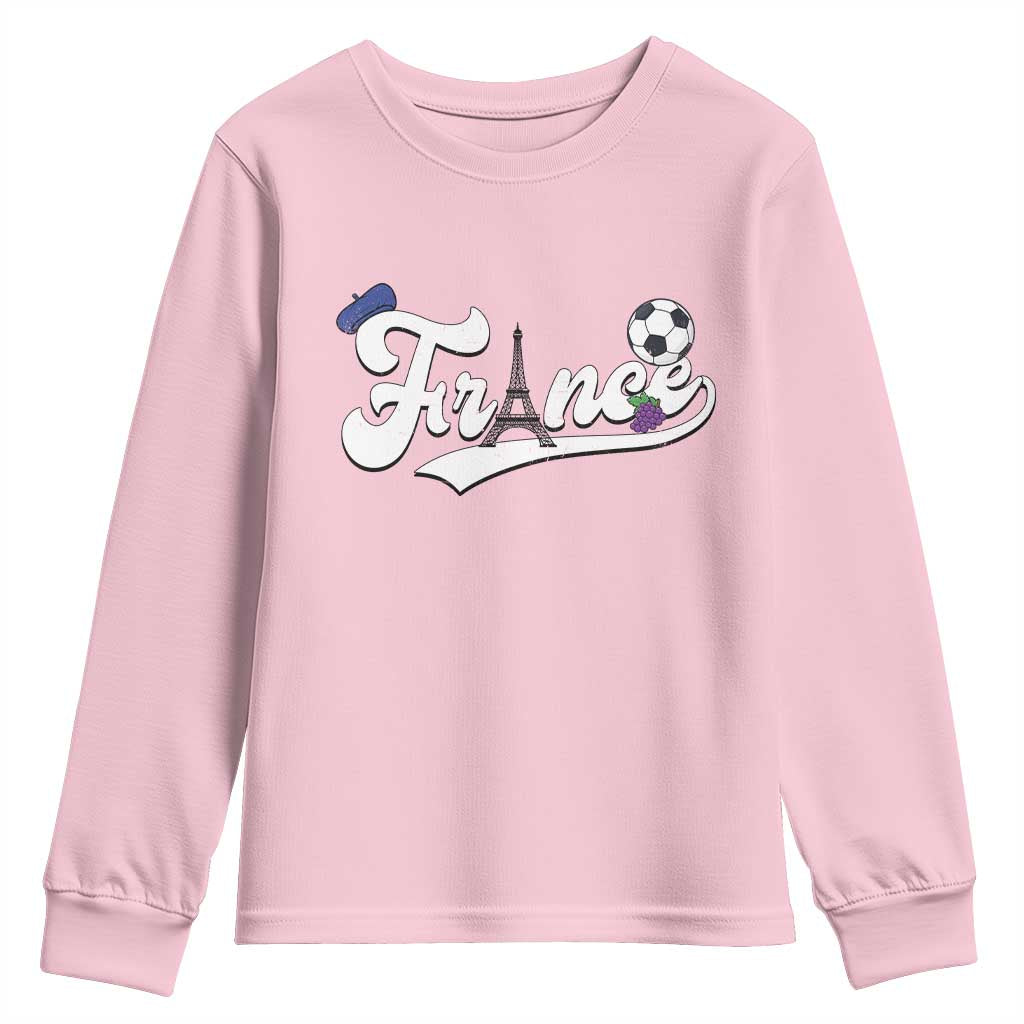 France Soccer Supporter Youth Sweatshirt Game Day French Football Gift