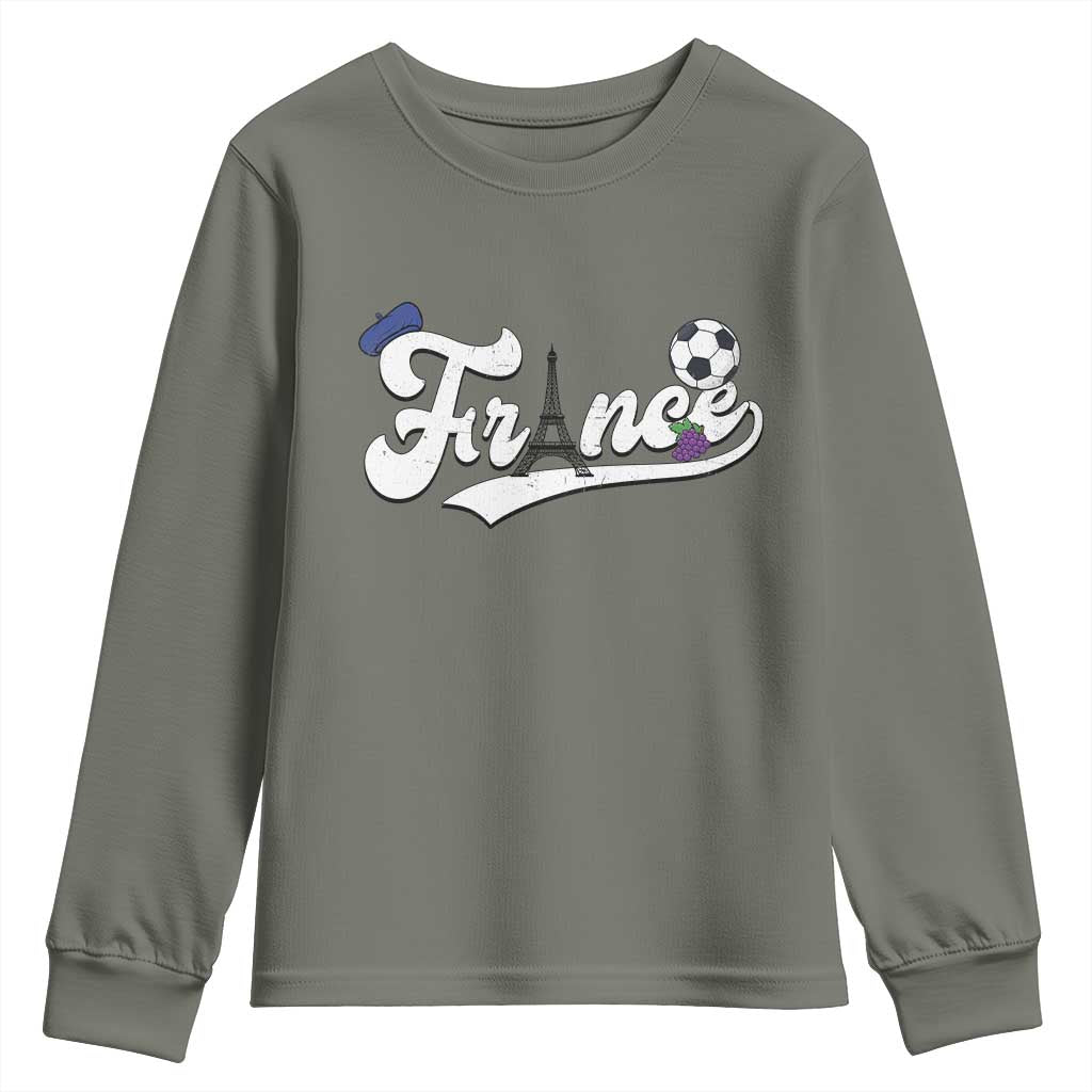 France Soccer Supporter Youth Sweatshirt Game Day French Football Gift