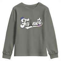 France Soccer Supporter Youth Sweatshirt Game Day French Football Gift