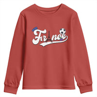 France Soccer Supporter Youth Sweatshirt Game Day French Football Gift
