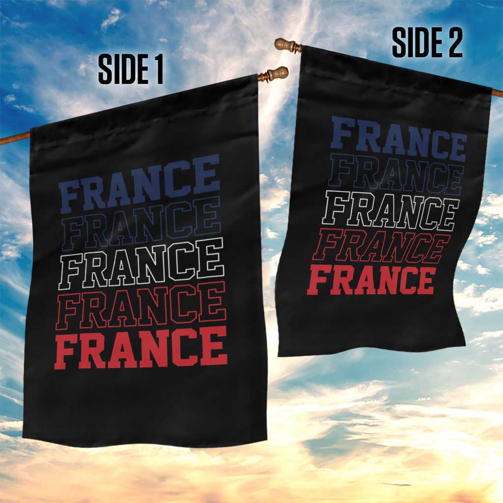 France Pride French Flag Patriotic Supporter Garden Flag