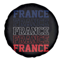 France Pride French Flag Patriotic Supporter Spare Tire Cover