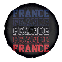 France Pride French Flag Patriotic Supporter Spare Tire Cover